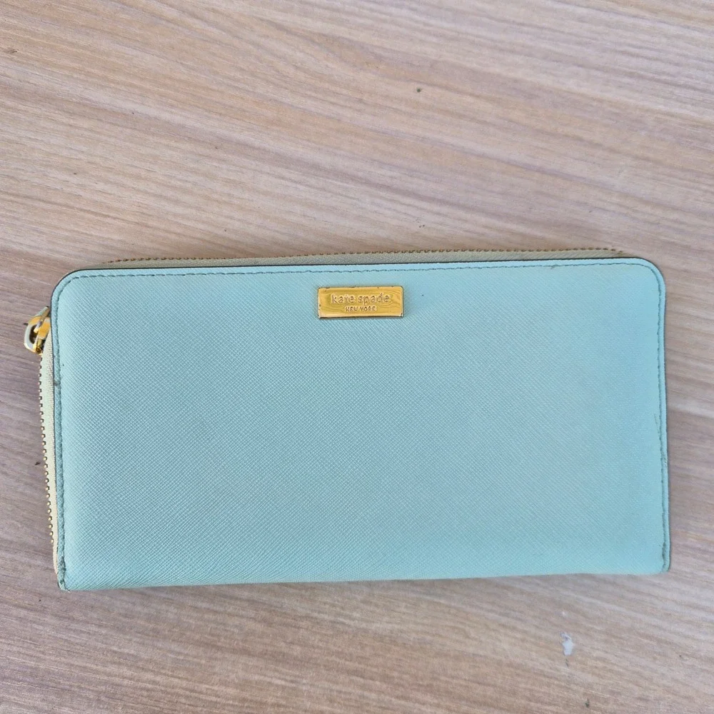 Kate Spade Continental Staci Wallet Pastel Aesthetic Preppy Quiet Luxury